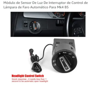 Mando Luces Coche Automático Mk4 B5