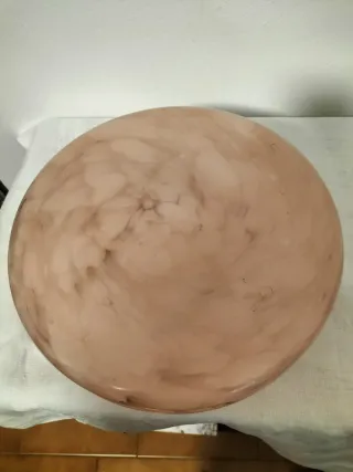 Paralume vintage vetro marmorizzato