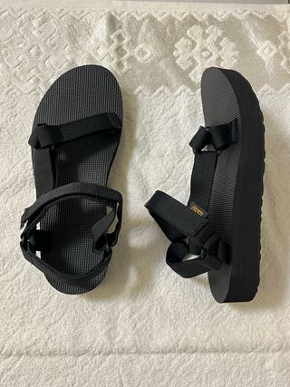 Sandali Teva Platform Nere Tg 39