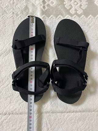 Sandali Teva Platform Nere Tg 39
