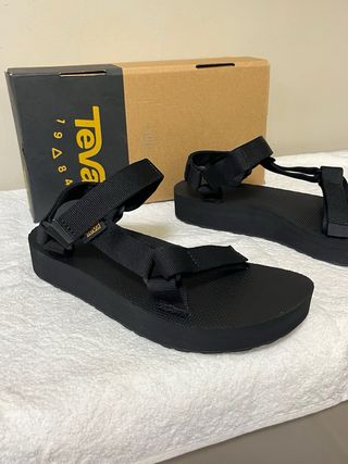 Sandali Teva Platform Nere Tg 39