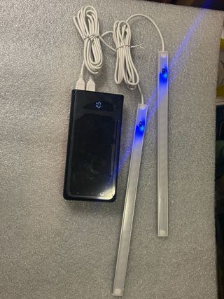 2 Regletas LED USB con Sensor Movimiento