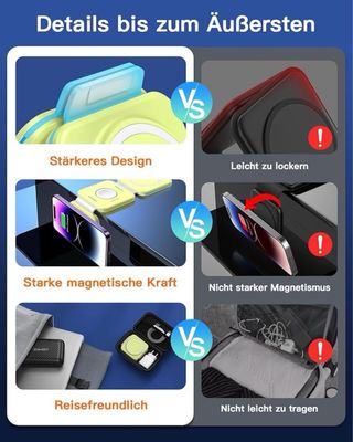 NUEVO Cargador 3en1 Pieghevole iPhone Watch Airpods