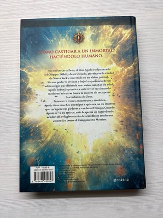 Libros “Las pruebas de Apolo” 1 y 2 por Riordan.