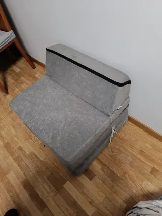 Colchoneta sillón plegable