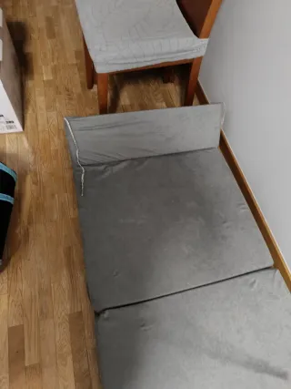 Colchoneta sillón plegable