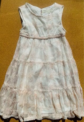 Vestido fiesta niña 4-5 años con bolero