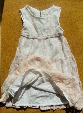 Vestido fiesta niña 4-5 años con bolero