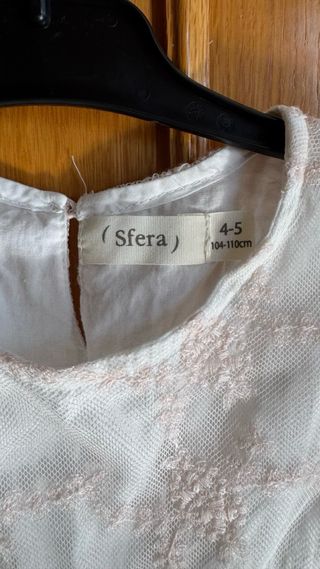 Vestido fiesta niña 4-5 años con bolero