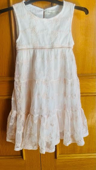 Vestido fiesta niña 4-5 años con bolero