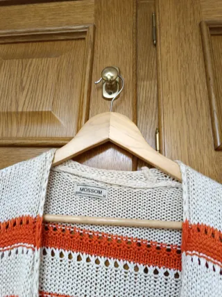 Chaqueta de punto con rayas