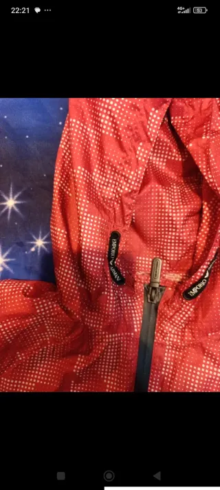 Giacca a vento Emporio Armani bambino 8 anni