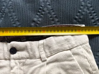 Pantalones Pana Beige Hombre Talla 42