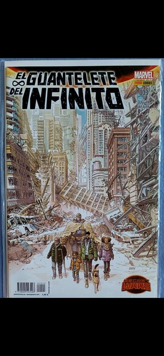5 Comics 'El Guantelete del Infinito'