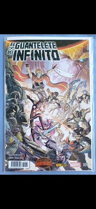 5 Comics 'El Guantelete del Infinito'