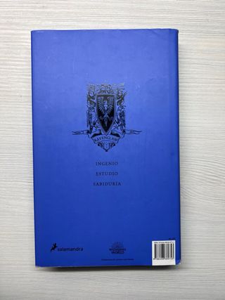 Libro “Harry Potter y la cámara secreta” Ravenclaw