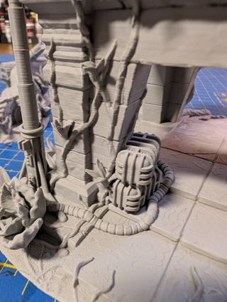 Escenografía Templo Ruinas Miniaturas