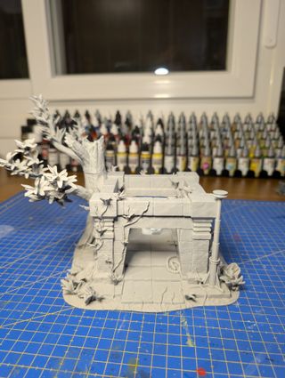 Escenografía Templo Ruinas Miniaturas