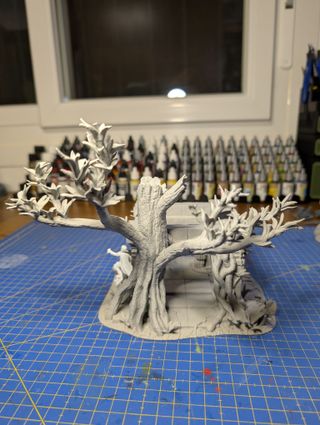 Escenografía Templo Ruinas Miniaturas