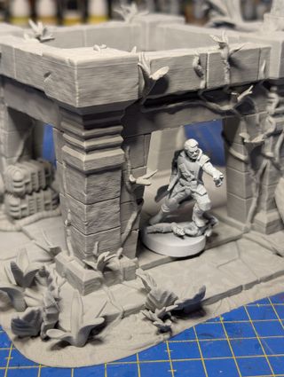 Escenografía Templo Ruinas Miniaturas