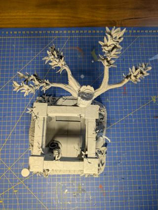 Escenografía Templo Ruinas Miniaturas