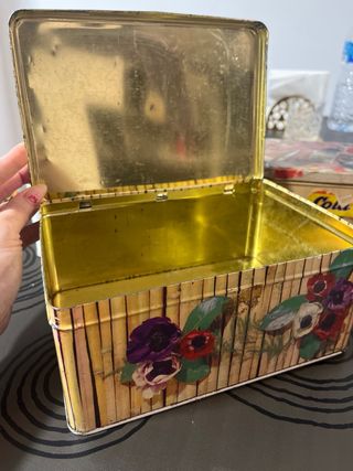 Lote 4 Cajas Metálicas Vintage Cola Cao