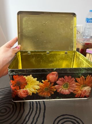 Lote 4 Cajas Metálicas Vintage Cola Cao