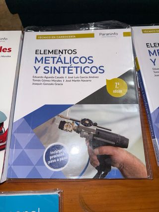 Lote Libros 1º Grado Medio Carrocería