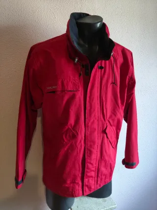 Chaqueta impermeable Tilbord roja Talla XL