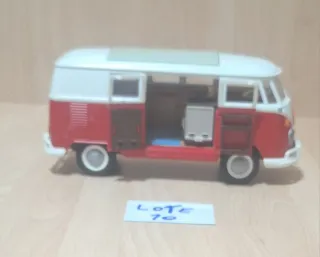 Playmobil Furgoneta VW Roja y Blanca