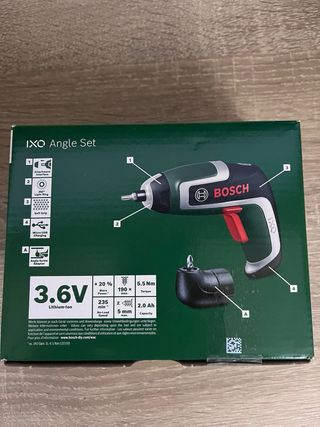Atornillador Bosch IXO 7 Angle Set. Sin Estrenar