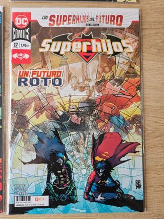 Lote Superhijos Tomasi grapa ECC DC Superman Batma