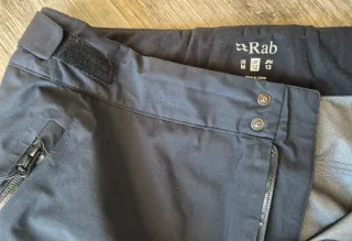 Pantalón Rab Zanskar Gore-Tex Mujer Negro