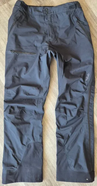 Pantalón Rab Zanskar Gore-Tex Mujer Negro
