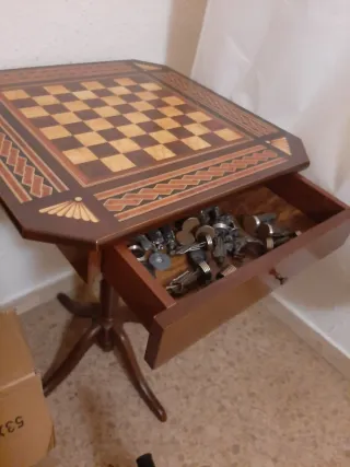 Tablero de ajedrez de coleccionismo