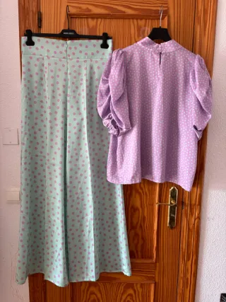 Traje de pantalón Matilde Cano talla 44