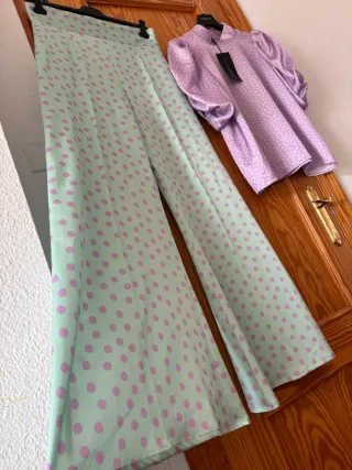 Traje de pantalón Matilde Cano talla 44