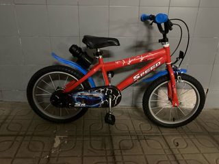 Bicicleta infantil roja SPEED
