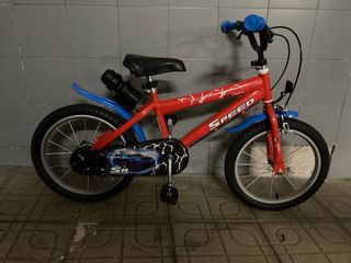 Bicicleta infantil roja SPEED
