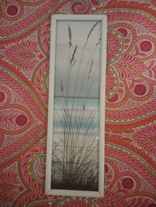 Dúo de cuadros decorativos,pintados a mano.