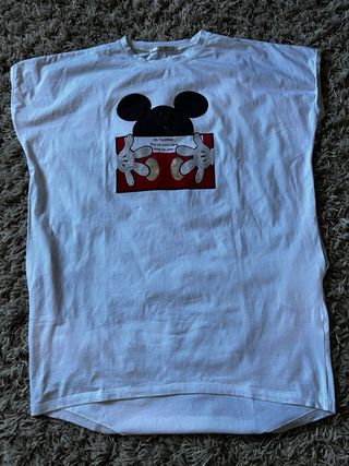 Camiseta Mickey Mouse con pedrería