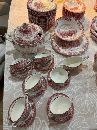 Vajilla Inglesa Vintage Johnson Brothers 101 Pieza