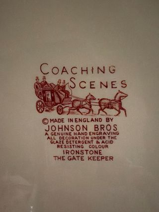 Vajilla Inglesa Vintage Johnson Brothers 101 Pieza