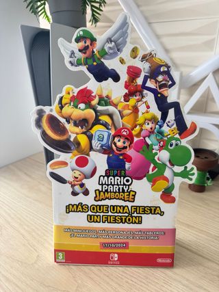 Cartel Promocional Super Mario Party Jamboree