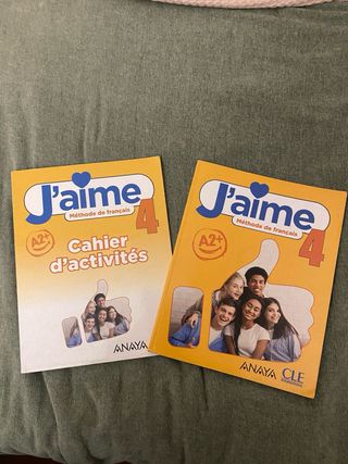 Libros Francés A2+. Anaya