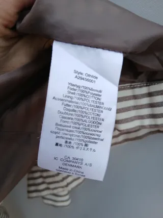 Gabardina Algodón Jackpot Talla XXL
