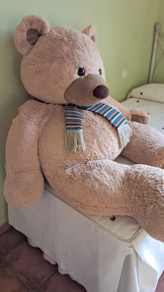 Oso Peluche Grande Marrón