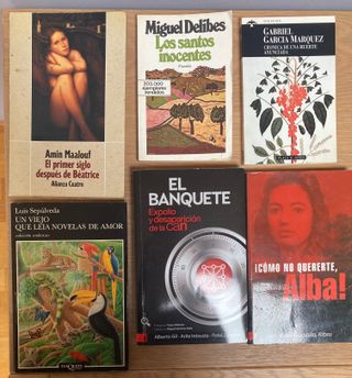 Lote de 4 novelas a elegir