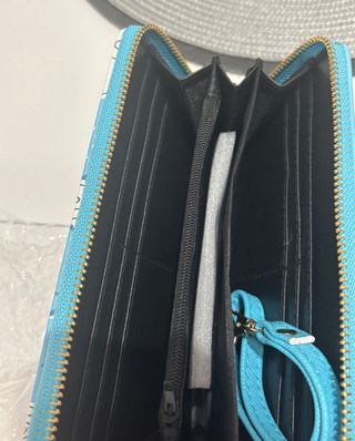 Cartera monedero ALE-HOP azul