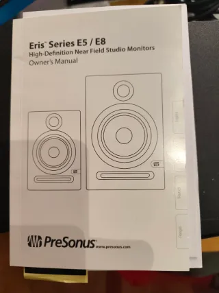 Monitores de estudio PreSonus series E5 ( Eris )